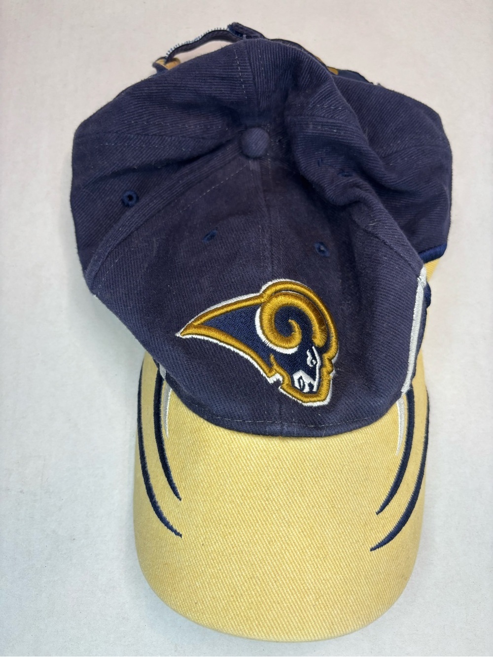 Vintage Rams "Game Day" hat with a velcro strap